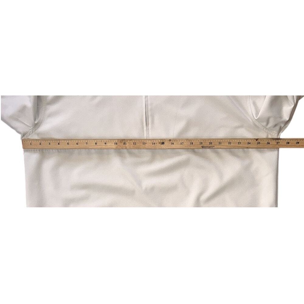 Callaway Golf Magic Oxford 1/4 Zip Cream Pullover Windbreaker XL - Picture 3 of 5